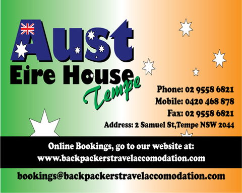 Aust Eire House Tempe - Accommodation Georgetown 0