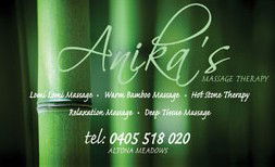 Anikas Massage Therapy - Accommodation Georgetown 0
