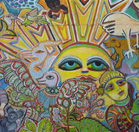 The Painting of Life by Mirka Mora - Accommodation Georgetown