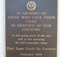 Koumala War Memorial - Accommodation Georgetown