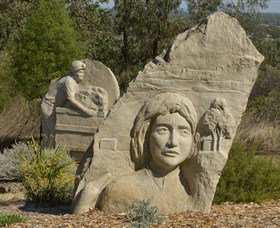 Heritage Sculptures At Pensioners Hill Lookout - Accommodation Georgetown 0
