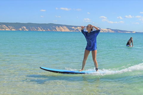 Rainbow Beach Surf School: 2 Hour Main Beach Surf Lesson - Accommodation Georgetown 8