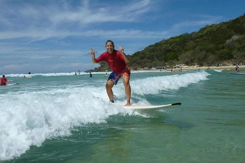 Rainbow Beach Surf School: 2 Hour Main Beach Surf Lesson - Accommodation Georgetown 2