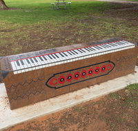Piano Park Bench Moonta - Accommodation Georgetown