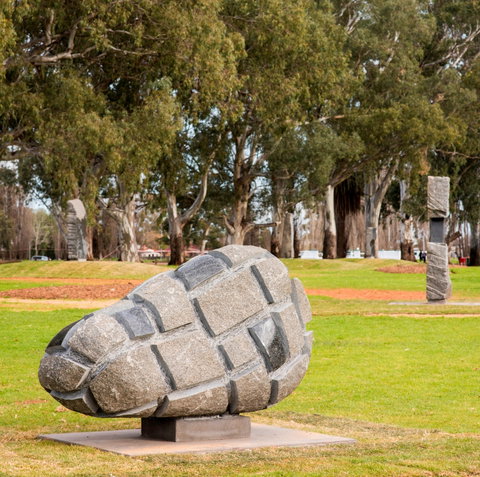 Griffith Centenary Sculptures - Accommodation Georgetown 2