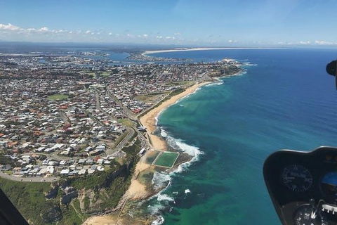 40-45 Minute Port Stephens And Stockton Beach Helicopter Flight - For 2 - Accommodation Georgetown 2