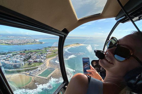 40-45 Minute Port Stephens And Stockton Beach Helicopter Flight - For 2 - Accommodation Georgetown 3