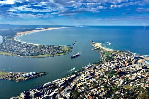 40-45 Minute Port Stephens And Stockton Beach Helicopter Flight - For 2 - Accommodation Georgetown 1