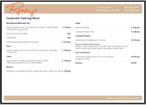 Renny’s Cafe & Takeaway - Accommodation Georgetown 2