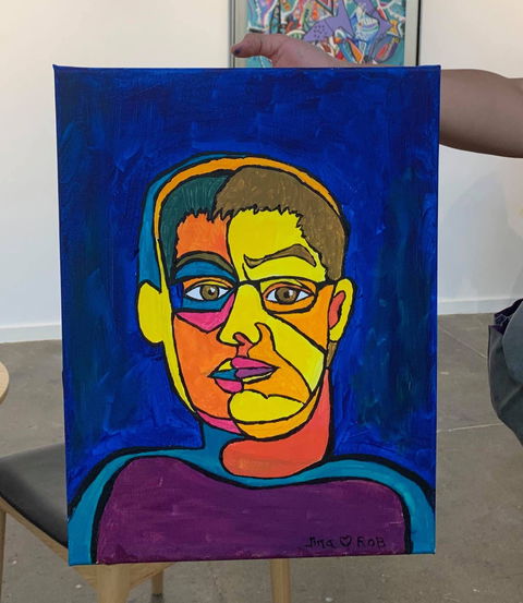 Sip And Paint Your Partner Class: Picasso Style - Accommodation Georgetown 0