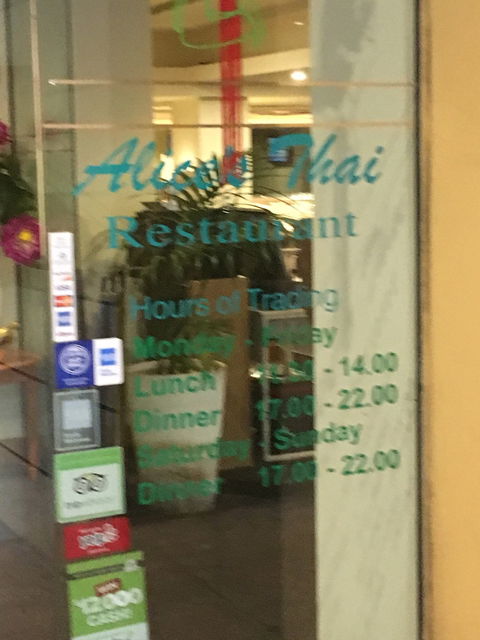 Alice's Thai Restaurant - Accommodation Georgetown 1