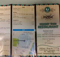 Kempsey Thai Restaurant - Accommodation Georgetown