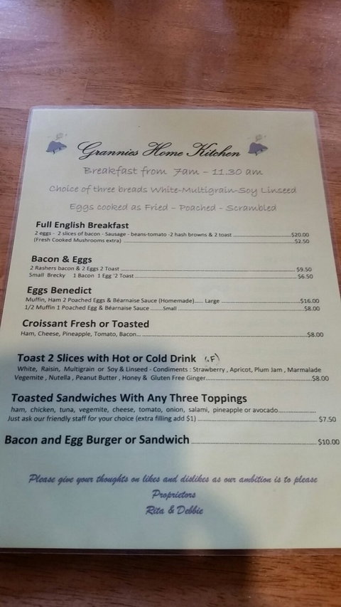 Grannies Home Kitchen York - Accommodation Georgetown 3