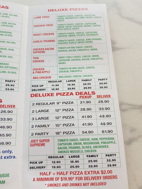 Little Joeys Pizza Bar - Accommodation Georgetown 9