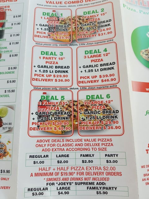 Little Joeys Pizza Bar - Accommodation Georgetown 1