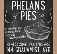 Phelan's Pies - Accommodation Georgetown
