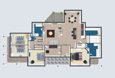 Grandview Accommodation - The Elm Tree Apartments - Accommodation Georgetown 32