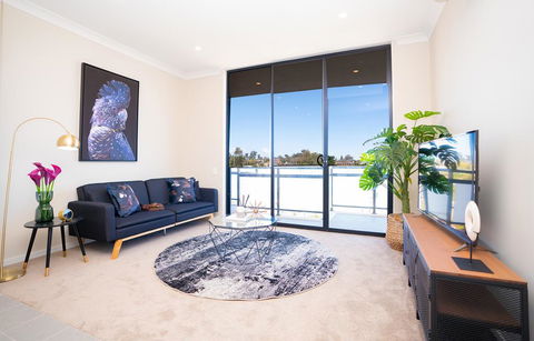 SP246-Brandnew Modern Apt In Penrith With Parking - Accommodation Georgetown 0