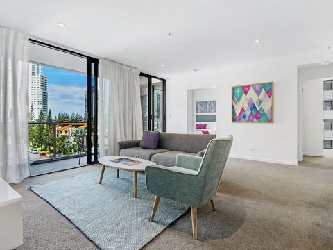The Beach Broadbeach Private 2 Bedroom Apartment - Accommodation Georgetown 1