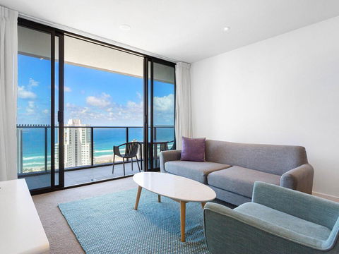 The Beach Broadbeach Private 2 Bedroom Ocean View - Accommodation Georgetown 1