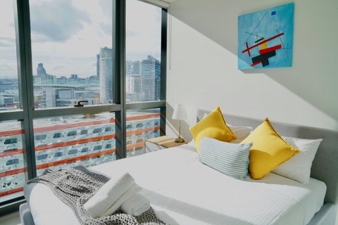 Pride Docklands Waterfront Apartment City View - Accommodation Georgetown 10