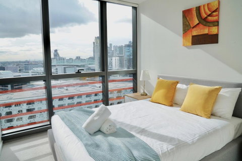 Pride Docklands Waterfront Apartment City View - Accommodation Georgetown 9