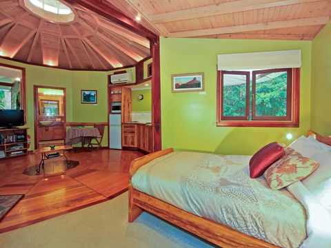Wollumbin Palms Rainforest Retreat - Accommodation Georgetown 1