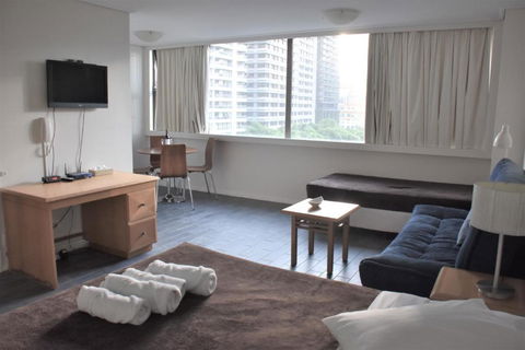 Accommodation Sydney CBD - Hyde Park Plaza Park View 38 College Street Studio Apartment - Accommodation Georgetown 0