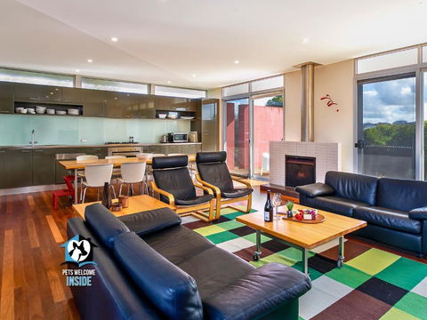 Architect Designed House Nestled In The Dunes - Accommodation Georgetown 0