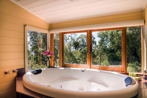 Avalon Private Spa Villa With Beautiful Tree Views - Accommodation Georgetown 1