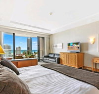 Deluxe King Room in Gold Tower - Accommodation Georgetown
