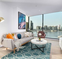 145 Premium Waterfront Suite in Docklands - Accommodation Georgetown