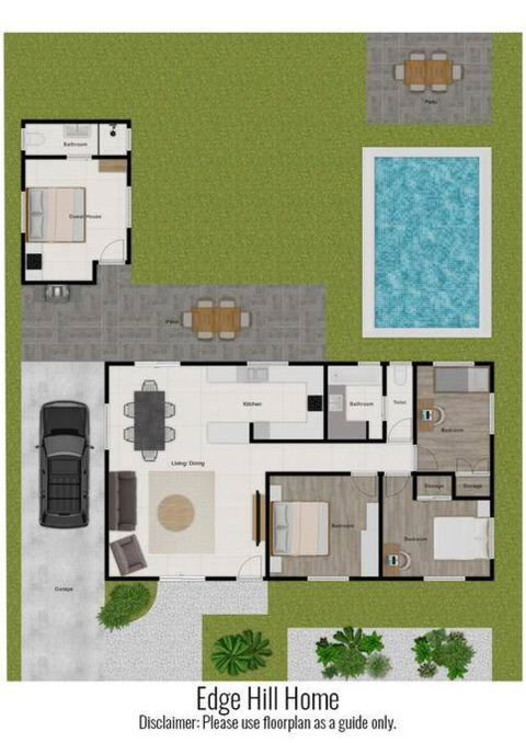 Edge Hill Serenity - Space, Privacy, Outdoors - Accommodation Georgetown 1