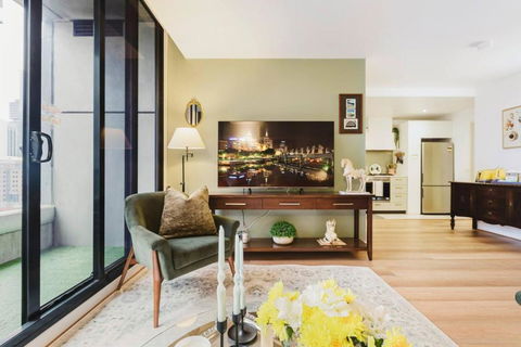 Exec King Bed SkyBus Sthn X Pking Pool Gym Sauna - Accommodation Georgetown 3