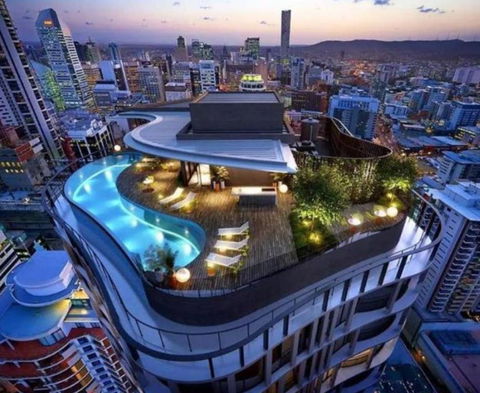 Great Views Pool High Level Boutique Apt With Carpark - Accommodation Georgetown 1