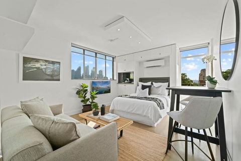 Modern Potts Point Studio - Accommodation Georgetown 0