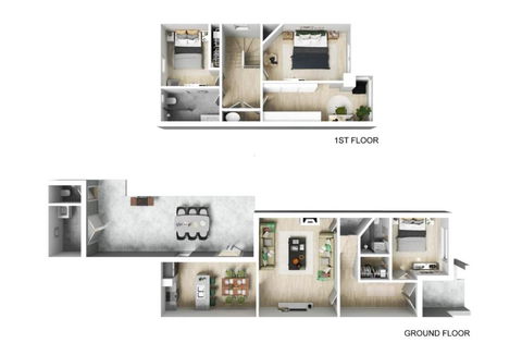 NEWLY RENOVATED LARGE 3.5 BDRM HOUSE! BEST OF MELB - Accommodation Georgetown 1