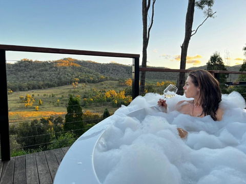 RIVERLEA RETREAT MUDGEE - Private, Outdoor Bath, Pool, Tranquility - Accommodation Georgetown 0