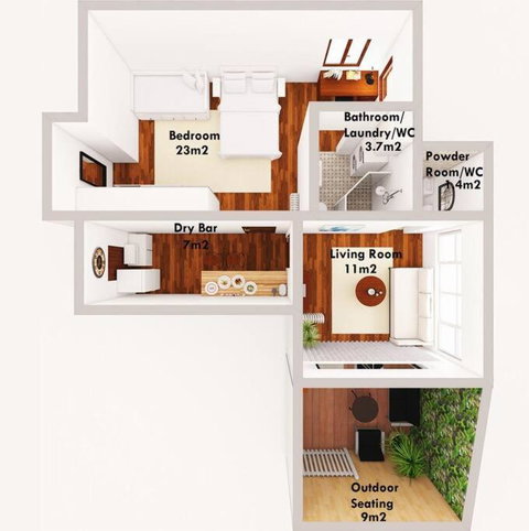 Sandy Bay Escape - Accommodation Georgetown 1