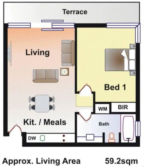 Scenic Golf & Spring 1BR Getaway - Accommodation Georgetown 2