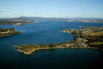 Beauty Point Tourist Park with Accommodation Georgetown
