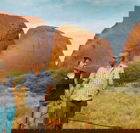 Ayers Rock 4 Tour Combo Complete Uluru Base Walk at Sunrise Valley of the Winds at Sunrise Kata Tjuta Sunset and Uluru Sunset - Accommodation Georgetown