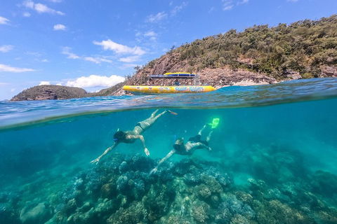 Great Barrier Reef Scenic Flight And Ocean Rafting Whitehaven Beach Day Trip - Accommodation Georgetown 0