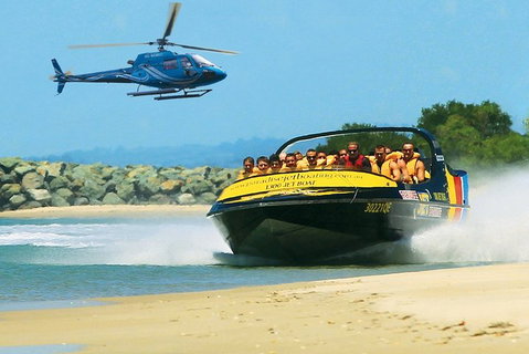Jet-Boat Ride And Helicopter Flight From The Gold Coast - Accommodation Georgetown 3