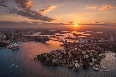 Private Sunset Helicopter Flight Over Sydney & Beaches For 2 Or 3 - 30 Minutes - Accommodation Georgetown 4