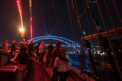 Vivid Tall Ships Dinner Cruise On Sydney Harbour - Accommodation Georgetown 1