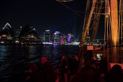 Vivid Tall Ships Dinner Cruise On Sydney Harbour - Accommodation Georgetown 4
