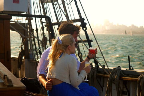 Sydney Harbour Tall Ship Wine & Canapes Evening Cruise - Accommodation Georgetown 1